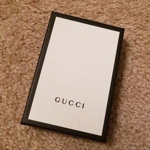Gucci card holder box (only)